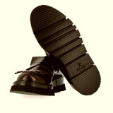 Ebony brushed calfskin loafer with fringe | 36 | | 41 |