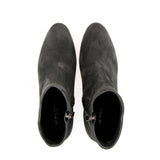 Ankle boot in camoscio grigio