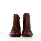 Stivaletto in morbida pelle boheme con zip