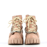 Nude ankle boot with chain | 38 | 39 | 40 |