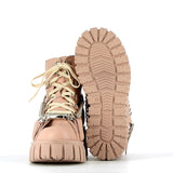 Nude ankle boot with chain | 38 | 39 | 40 |