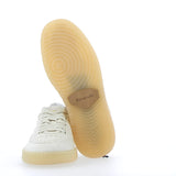 Sneaker bianca in pelle supersoft