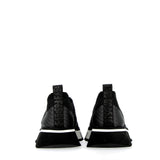 Sneaker texture elastica nera suola superflex