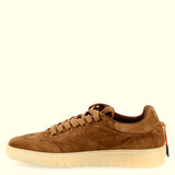 Sneaker camoscio soft nocciola