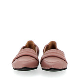 Mocassino in nappa supersoft color cipria
