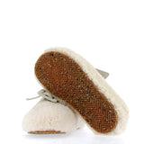 white sheepskin clogs | 38 |