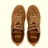 Sneaker camoscio soft nocciola