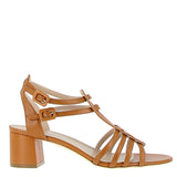 Giulia Sandalo Gladiator cinturini in nappa cuoio