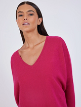 Framboise cashmere sweater