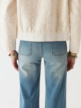 Tina blouse in Cachemira Moutarde