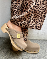 Zoccoli Pescura Beige Clog 50