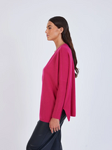 Framboise cashmere sweater