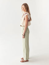 Tina blouse in Cachemira Moutarde