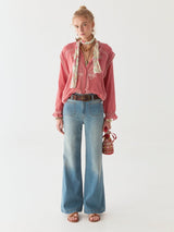 Daisy twist philippa blouse fragola