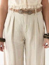 Tina blouse in Cachemira Moutarde