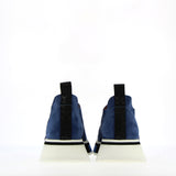 Sneaker in camoscio denim suola superflex