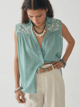 Aroa blouse Mint