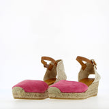 Pink Suede Espadrilles | 36 |