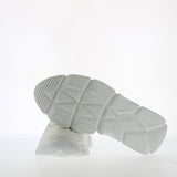 Sneaker in morbida nappa da guanto bianca