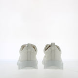 Sneaker in morbida nappa da guanto bianca