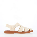 Sandalo in Melflex waterproof beige brown