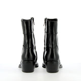 Texan Gianni Barbato Classic Vintage edition in black shiny calfskin