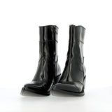 Texan Gianni Barbato Classic Vintage edition in black shiny calfskin