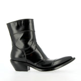 Texan Gianni Barbato Classic Vintage edition in black shiny calfskin