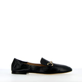 Mocassino supersoft in nappa da guanto blu navy/black