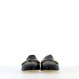 Mocassino supersoft in nappa da guanto blu navy/black