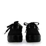 Sneaker nera con fluo interno