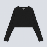 Maglione over in cashmere nero