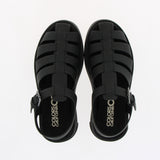 Sandalo sneaker nero su platform | 39 | 40 | 41 |