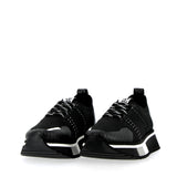 Sneaker texture elastica Nera suola speciale flex