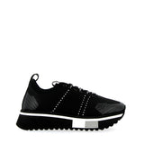 Sneaker texture elastica Nera suola speciale flex