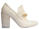 White leather moccasin | 36 |