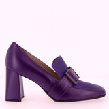 Purple Suede Loafer with Buckle | 36.5 |