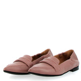 Mocassino in nappa supersoft color cipria