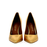 Decolleté Oro tacco alto in nappa