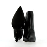 Supersoft black leather ankle boot