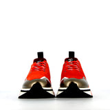 Sneaker superflex in camosico rosso