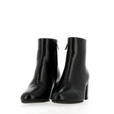 Ankle boot in nappa nero