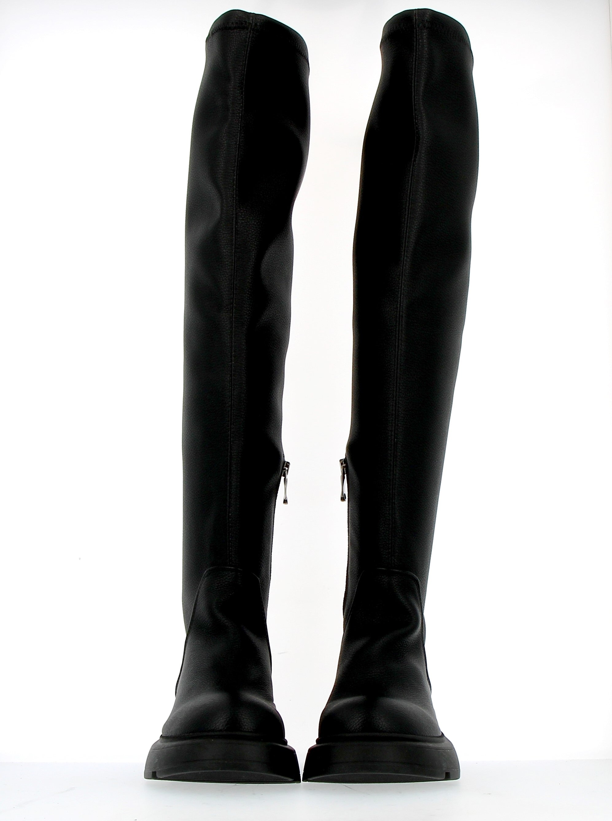 Black cuissard stretch boot  