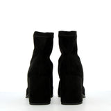 Black Stretch Ankle Boot