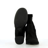 Black Stretch Ankle Boot