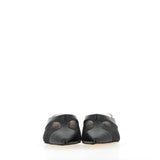 Black mule sandal