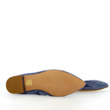 Pucker Ballerina supersoft sfoderata in camoscio "jeans"