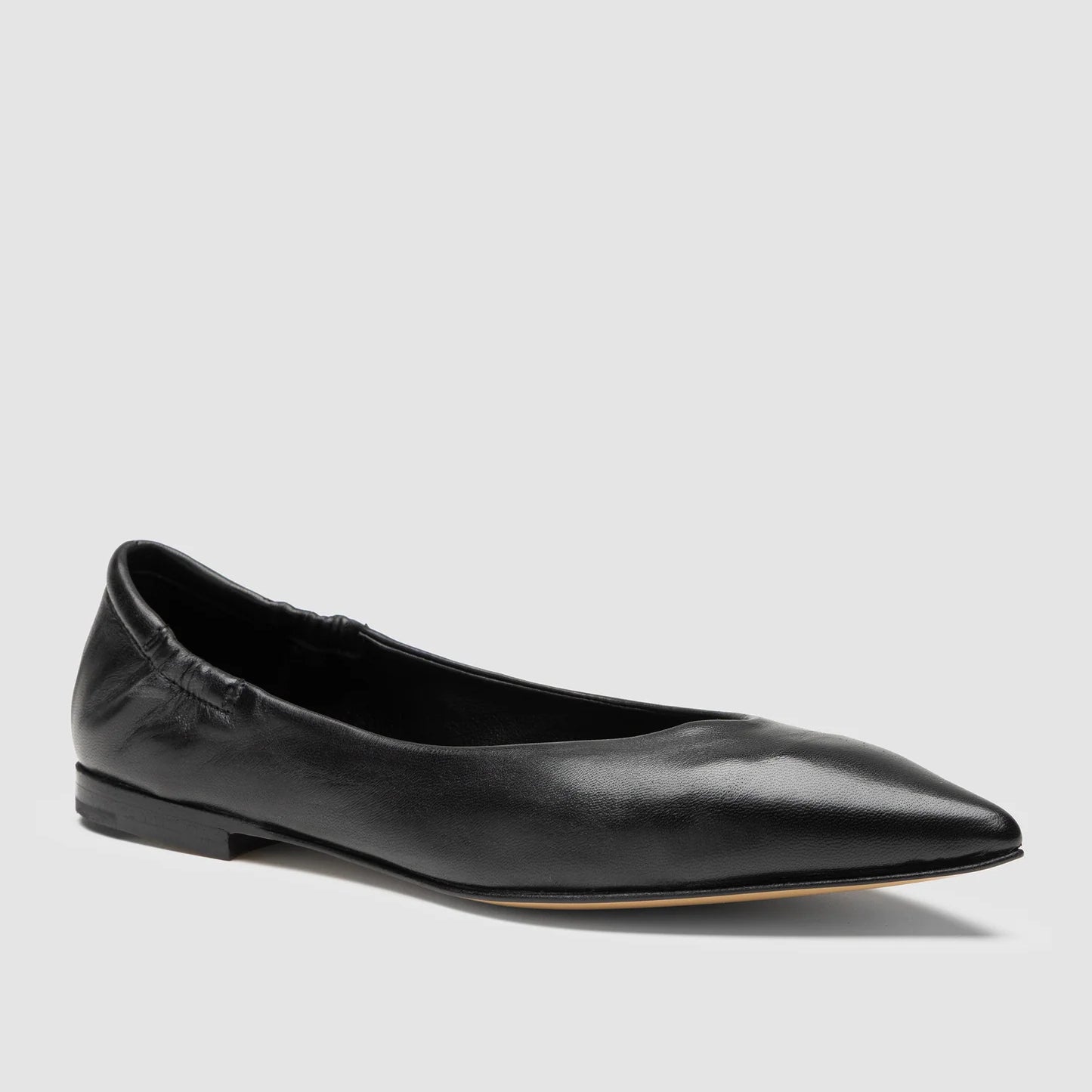 ballerina in nappa da guanto supersoft nera