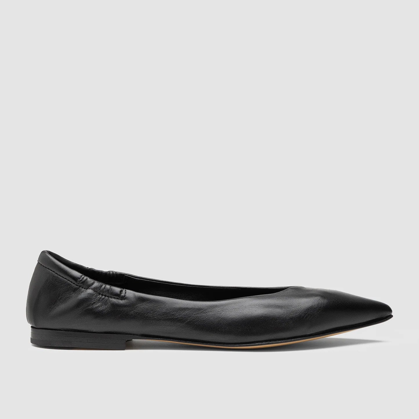 ballerina in nappa da guanto supersoft nera
