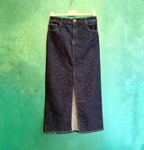 Elle Long denim skirt